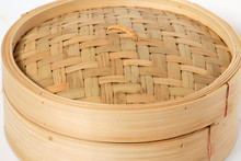 Closed Bamboo Steamer