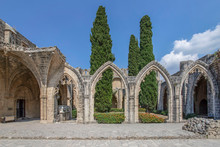 Bellapais Abbey Ruins, Gothic Architecture, Cyprus