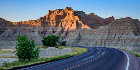 Wall Mural - Badland Morning Light 2