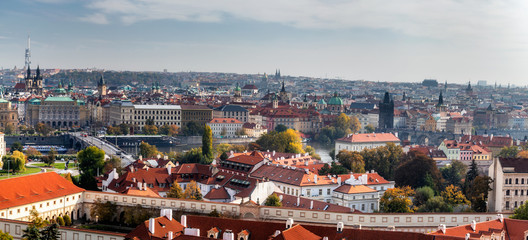 Wall Mural - Prague main attractions