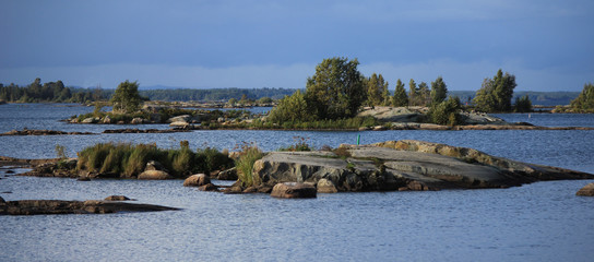 Idyllic landscape in South West Sweden.