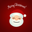 © jannoon028 - Christmas Greeting Card with Christmas Santa Claus. Vector illustration