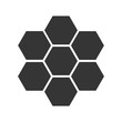 Honeycombs icon - vector.
