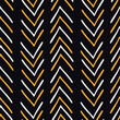 African seamless pattern with bogolanfini symbols.  Ethnic wallpaper for cover design.