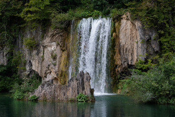 waterfall in forest