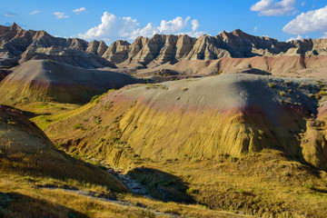 Wall Mural - Badland Rainbow Rocks 6