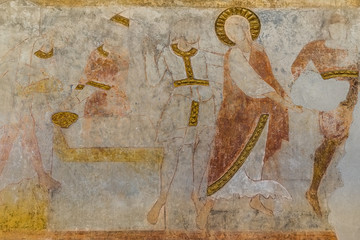 Wall Mural - Pilate washing his hands after the trial of Jesus