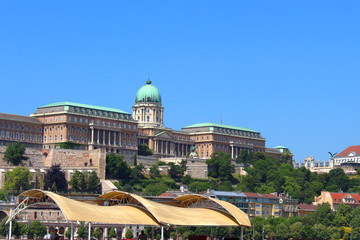 Sticker - Buda Castle in Budapest