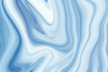 Wall Mural - light blue marble ink colorful. blue marble pattern texture abstract background. can be used for bac