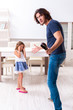 © Elnur - Angry father punishing his daughter