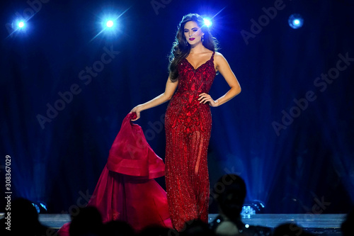 Second Runner Up Sofia Aragon Of Mexico Competes In The Evening