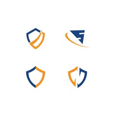 Sticker - Shield symbol logo icon