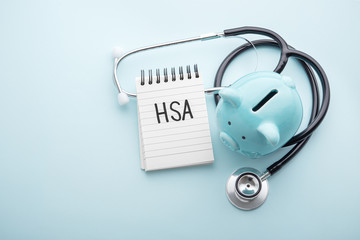 Wall Mural - Health saving account, hsa concept