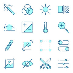 Leinwandbilder - Creativity set icon template color editable. Creativity pack symbol vector sign isolated on white background icons vector illustration for graphic and web design.