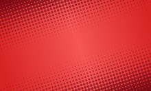 Red Abstract Geometric Halftone Circle Pattern Background 