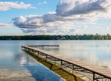 Biale Lake, Okuninka, Lublin Voivodeship, Poland