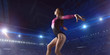 © Victoria VIAR PRO - Female gymnast on professional arena.