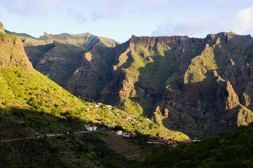 Sticker - Mountains around famous Masca village on Tenerife