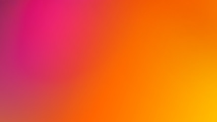 Wall Mural - Pink, Orange and Yellow Gradient Defocused Blurred Motion Abstract Background