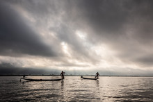 Fishermen On Inle Lake