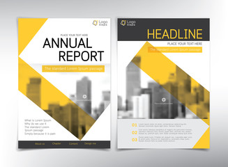 Wall Mural - modern business cover page, vector template