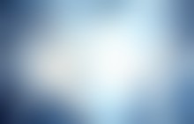 Blue Dark Smoke Vignette Empty Background. Soft Blur Texture. Defocus Illustration.
