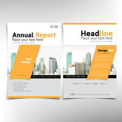 Wall Mural - modern business cover page, vector template, condominium and real estate concept