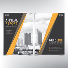 Wall Mural - modern business cover page, vector template, condominium and real estate concept