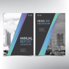 Wall Mural - modern business cover page, vector template, condominium and real estate concept