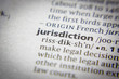 Word or phrase Jurisdiction in a dictionary.
