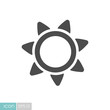 © nasik - Sun flat vector icon