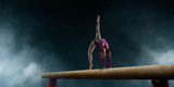 Female gymnast.