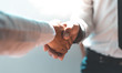 © Puwasit Inyavileart - Men and women negotiate to congratulate a successful business ,Shaking hands concept.
