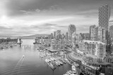 Fototapeta Nowy Jork - Beautiful view of downtown Vancouver skyline, British Columbia, Canada
