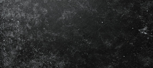 Wall Mural - Black stone background. Stone texture. Top view. Free space for your text.