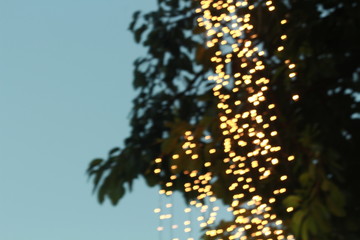 Wall Mural - Bokeh around the grand palace