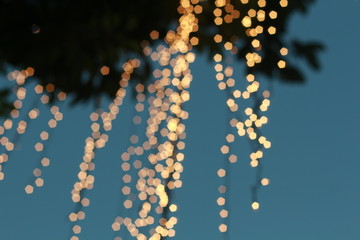 Wall Mural - Bokeh around the grand palace