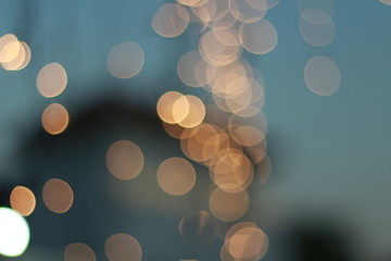 Wall Mural - Bokeh around the grand palace