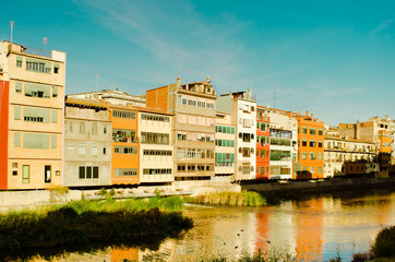 City architecture, Girona, Spain