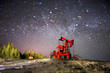 © panaramka - Oil pump and stars
