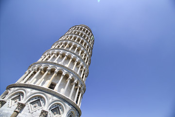 Canvas Print -  Leaning Tower of Pisa - Italy