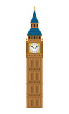 Fototapeta Big Ben - Big ben - UK, London / World famous buildings vector illustration.