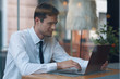 © SHOTPRIME STUDIO - businessman working on tablet computer in office