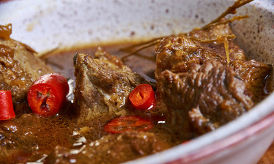 Sticker - Chadian Bangaou  lamb stew