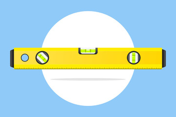 Spirit Level Illustration Vector construction