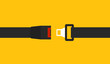 © arybickii - Safety belt vector in flat style