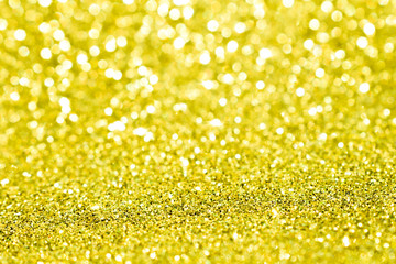  sparkles of golden glitter texture background