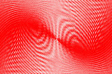 Polka Dot Red White Halftone Pattern