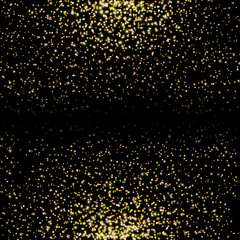 Poster - golden shiny dots. abstract background for greeting card