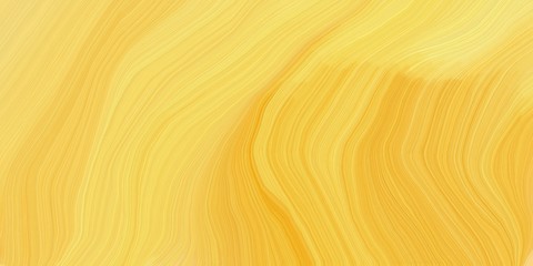 background graphic with modern waves background illustration with pastel orange, golden rod and khaki color